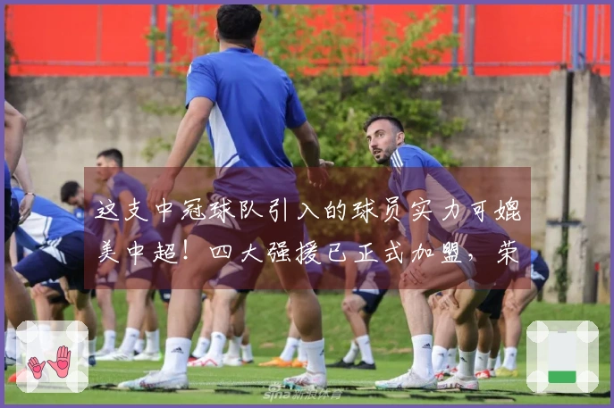 这支中冠球队引入的球员实力可媲美中超！四大强援已正式加盟，荣昊为首